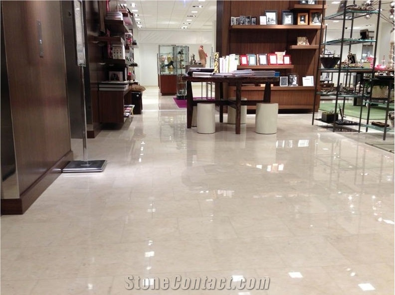 Crema Barla Marble Finished Product