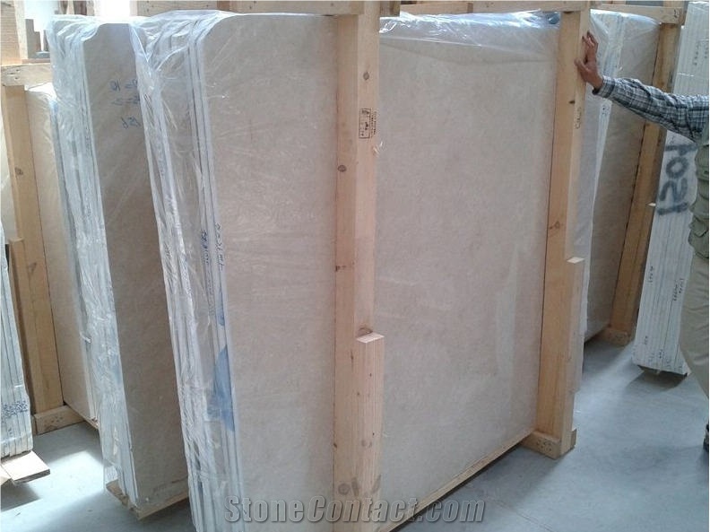 Crema Barla Marble Slab