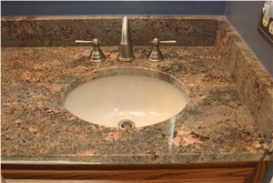Crema Bordeaux Granite Finished Product