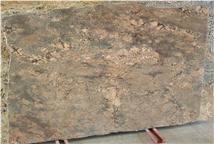 Crema Bordeaux Granite Slab