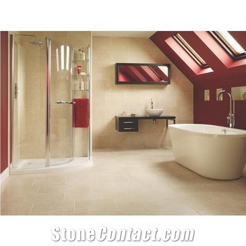 Crema Marfil Marble Finished Product