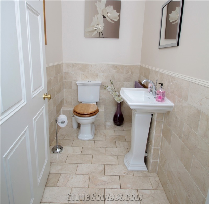 Crema Nouva Marble Finished Product