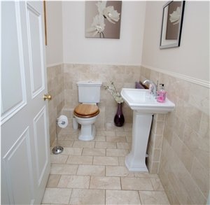 Crema Nouva Marble Finished Product