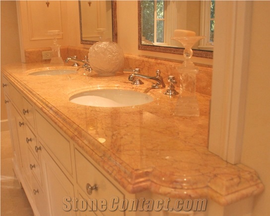 Crema Valencia Marble Finished Product