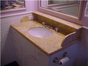 Crema Valencia Marble Finished Product