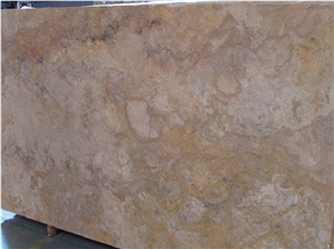 Crema Viejo Travertine Slab