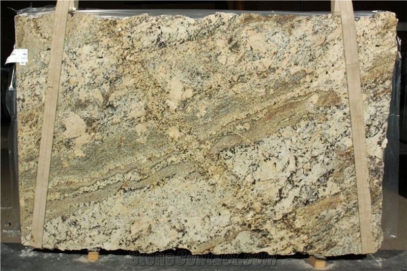 Crystal Cream Granite Slab