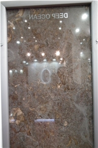 Deep Ocean Marble Slab