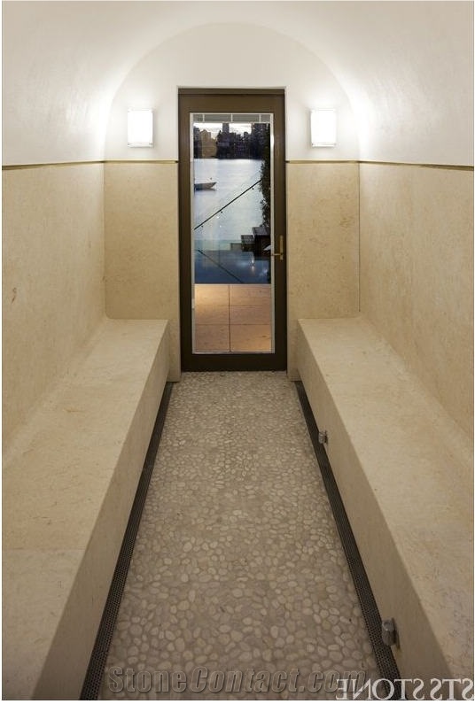 Delicato Cream Marble Finished Product