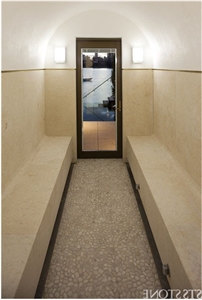 Delicato Cream Marble Finished Product