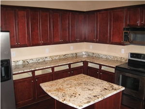 Delicatus Gold Granite Finished Product