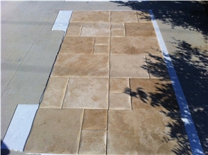 Denizli Travertine Finished Product