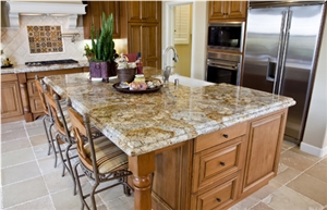 Desert Gold Granite Finished Product
