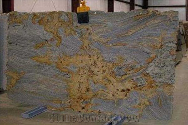 Desert Storm Gold Granite Slab
