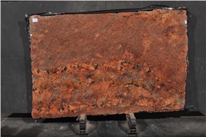 Diamond Red Granite Slab