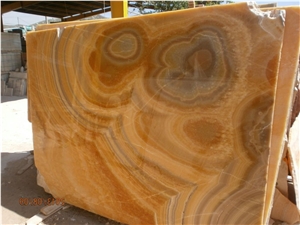 Durango Orange Onyx Slab