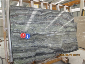 Edith Green Marble Slab