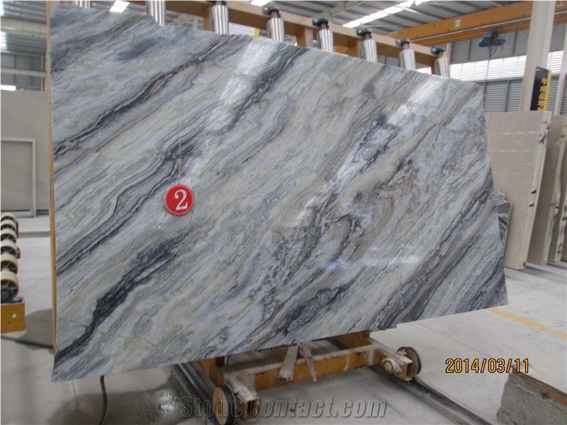 Edith Green Marble Slab