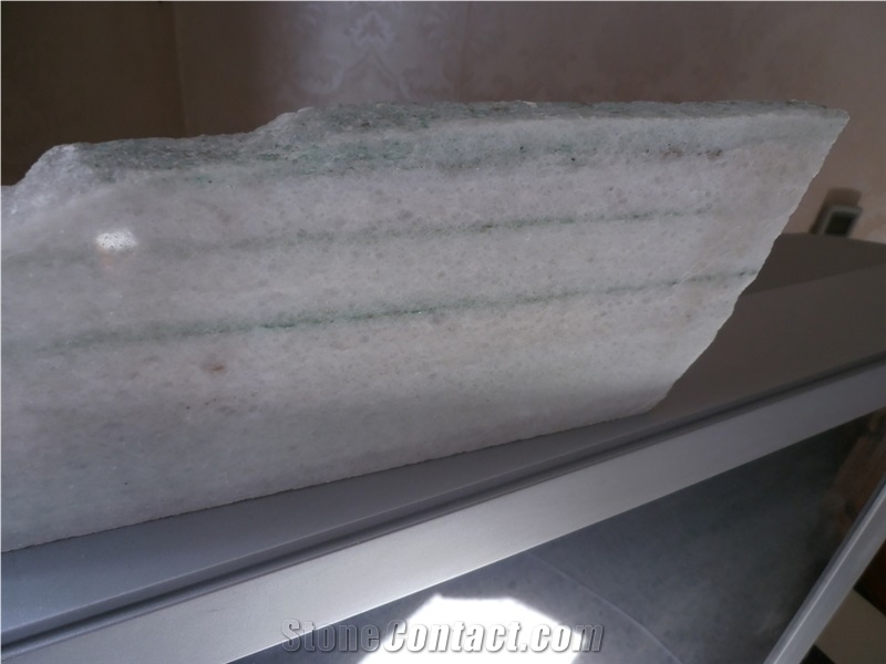 Emerald White Marble Slab