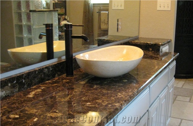 Emperador Dark Marble Finished Product