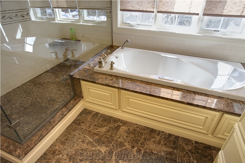 Emperador Dark Marble Finished Product