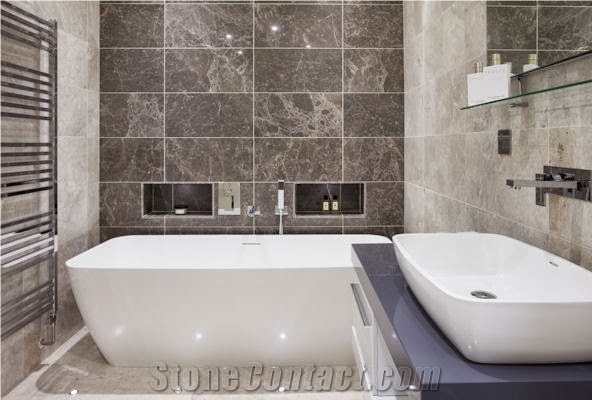 Emperador Fume Marble Finished Product