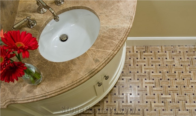 Emperador Light Marble Finished Product