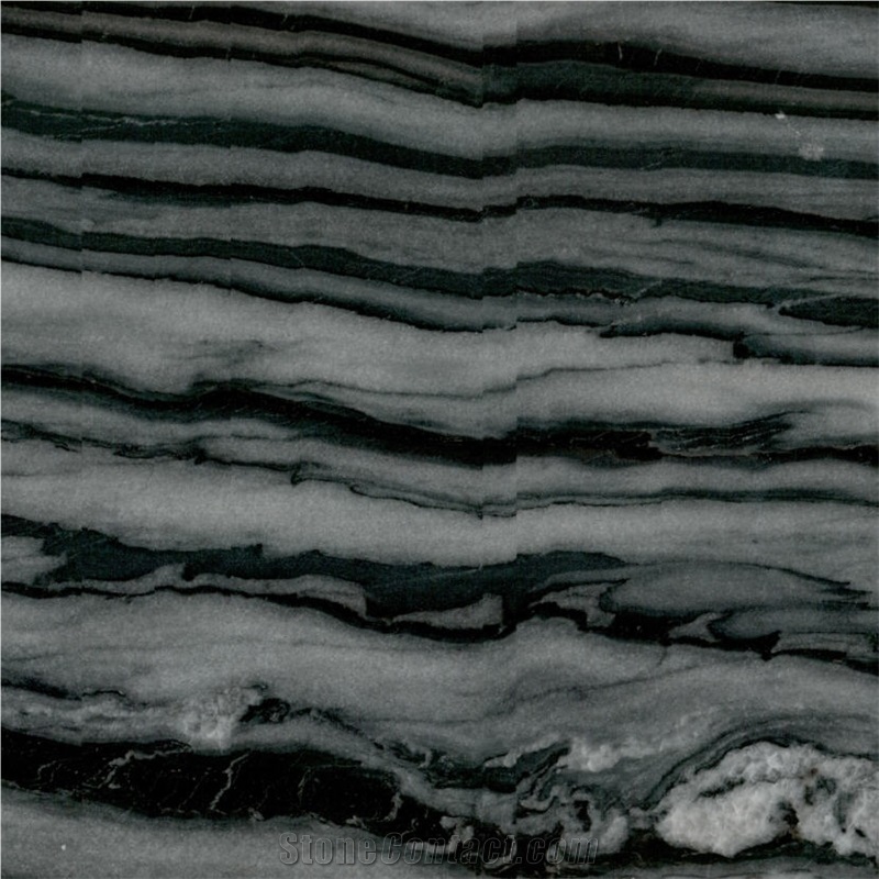 Equator Black Marble Tile