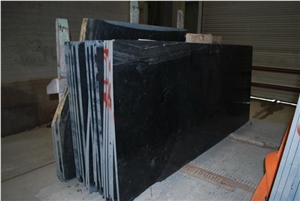 Evenos Black Marble Slab