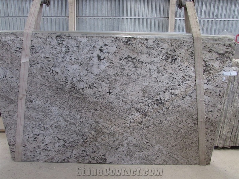 Exodus White Granite Slab