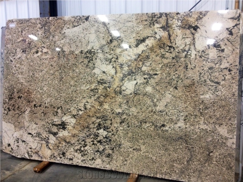 Exodus White Granite Slab