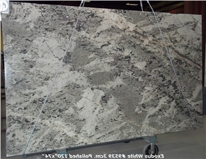 Exodus White Granite Slab