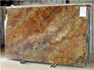 Fashion Bordeaux Granite Slab