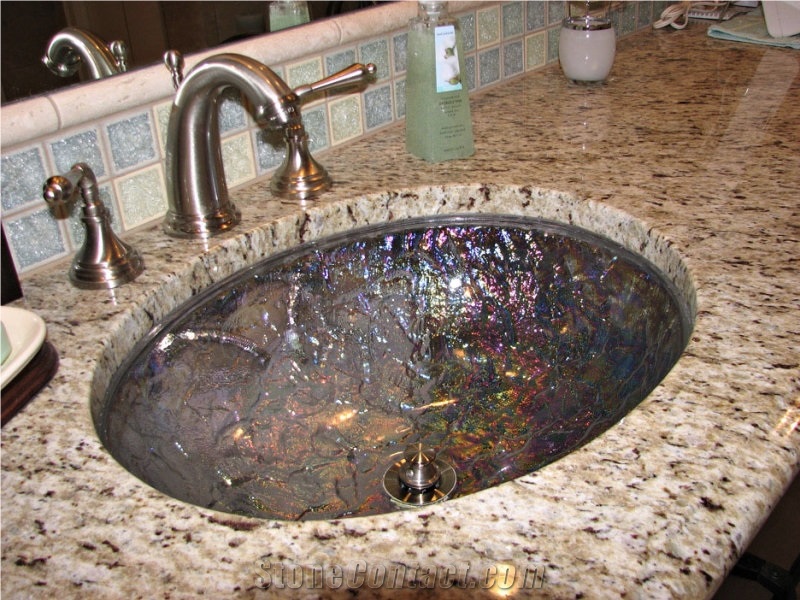 Fiesta Gold Granite Finished Product
