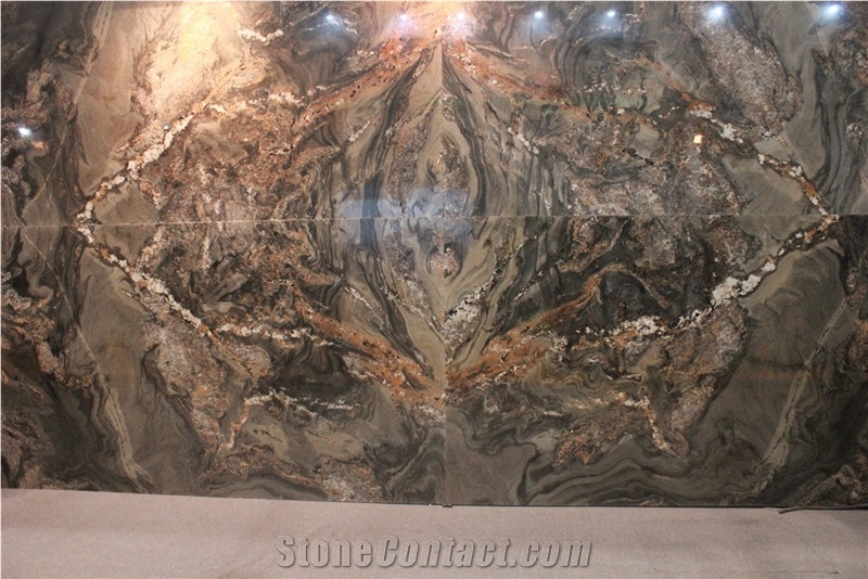Fire Granite Slab