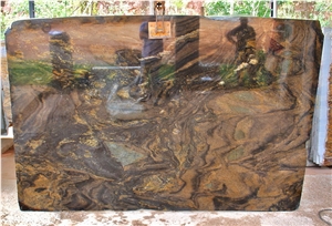 Flamboyant Granite Slab