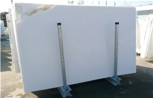 Flawless White Marble Slab