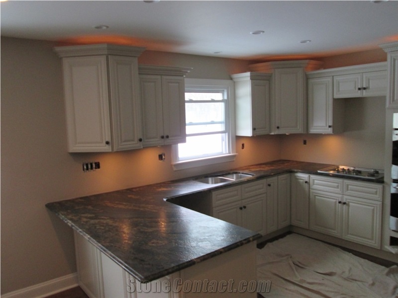 Forest Fire Granite Finished Product