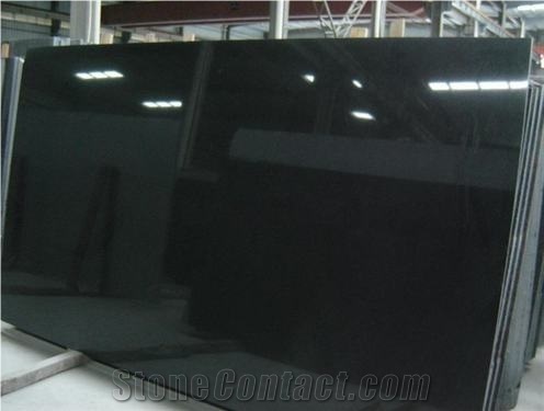 Fuding Black Granite Slab