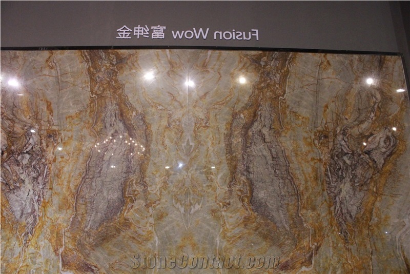 Fusion Wow Quartzite Slab