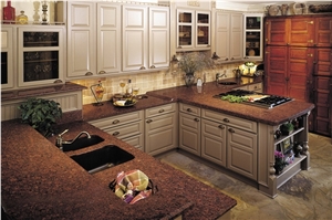 Gem Red Granite Finished Product
