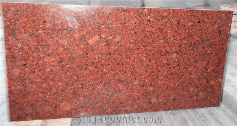 Gem Red Granite Slab