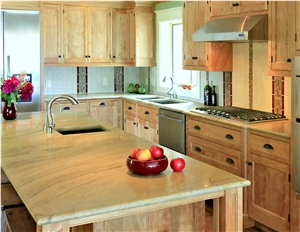 Giallo Macaubas Quartzite Finished Product