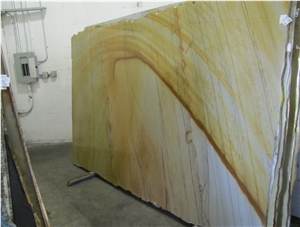 Giallo Macaubas Quartzite Slab