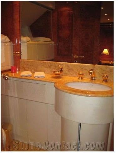 Giallo Reale Marble Finished Product