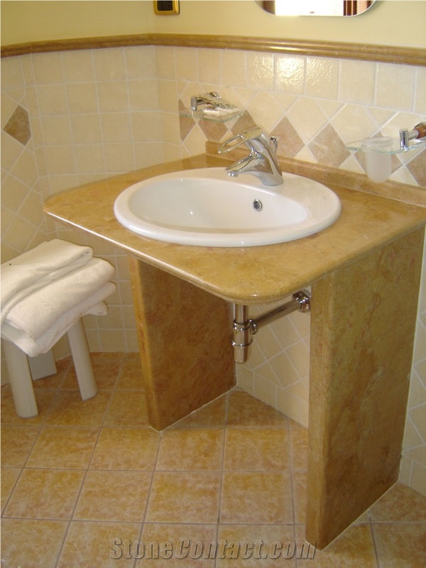 Giallo Reale Marble Finished Product