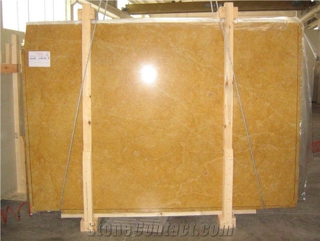 Giallo Reale Marble Slab