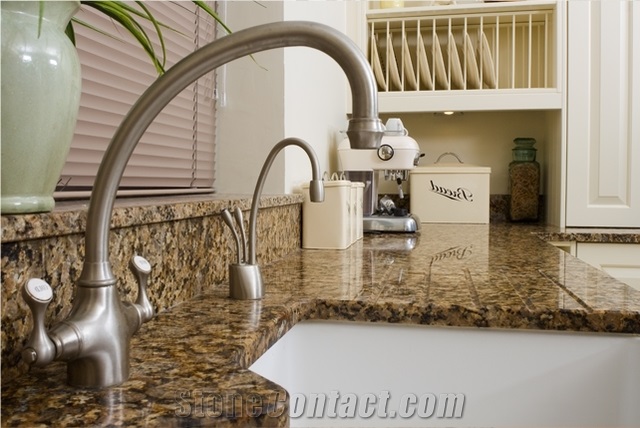 Giallo Vicenza Granite Finished Product