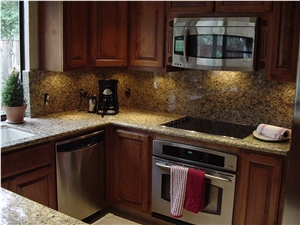 Giallo Vicenza Granite Finished Product