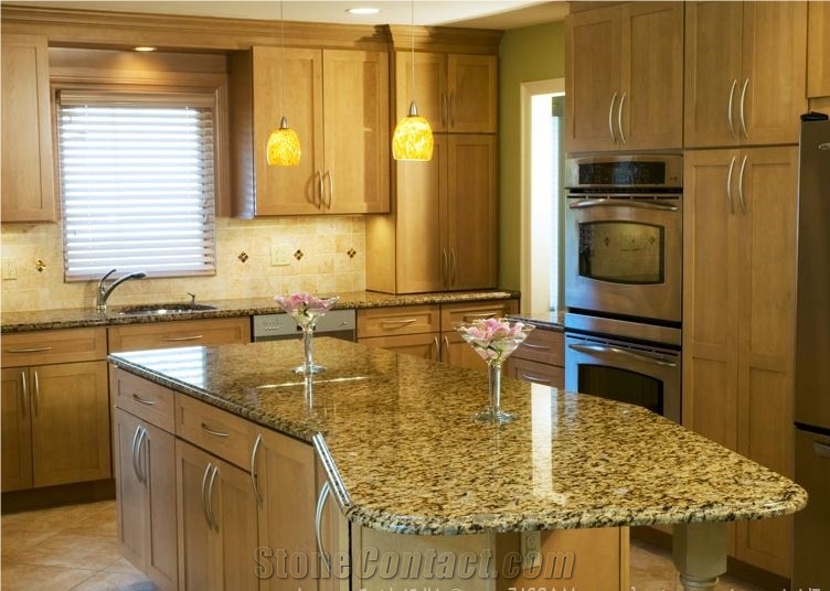 Giallo Vicenza Granite Finished Product